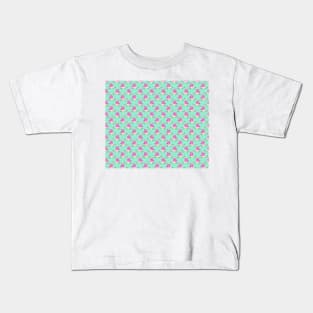 Watermelon Watercolor Octopus Pattern Kids T-Shirt